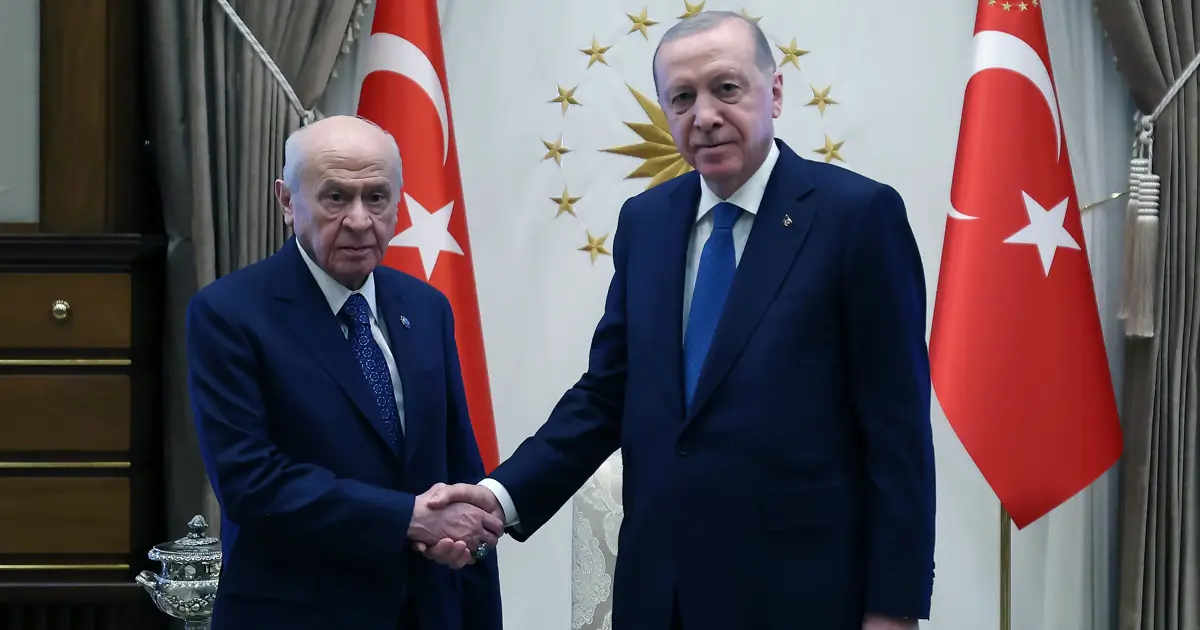 Cumhurbaşkanı Erdoğan ve Devlet Bahçeli görüştü