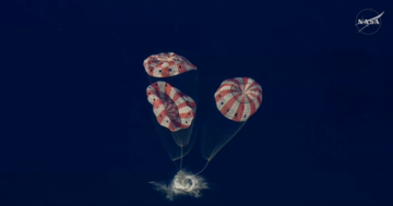 Derin uzaydan tarihi dönüş. 4 astronot Dünya’ya indi