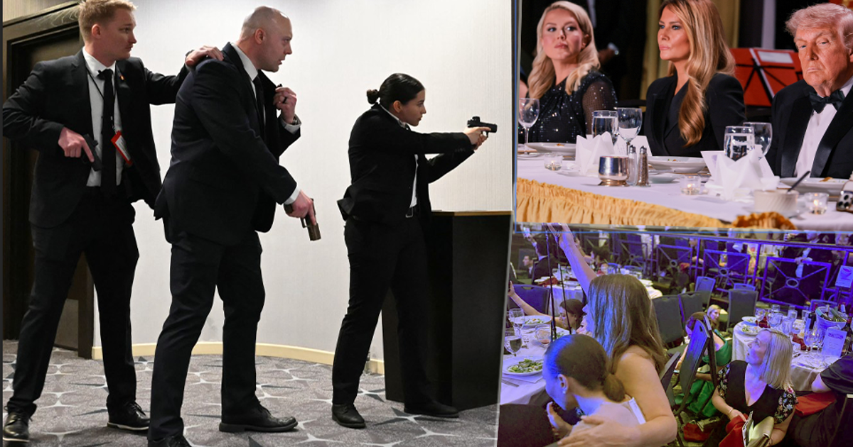 Yemekte silah sesleri. Trump’ı salondan Gizli Servis çıkardı