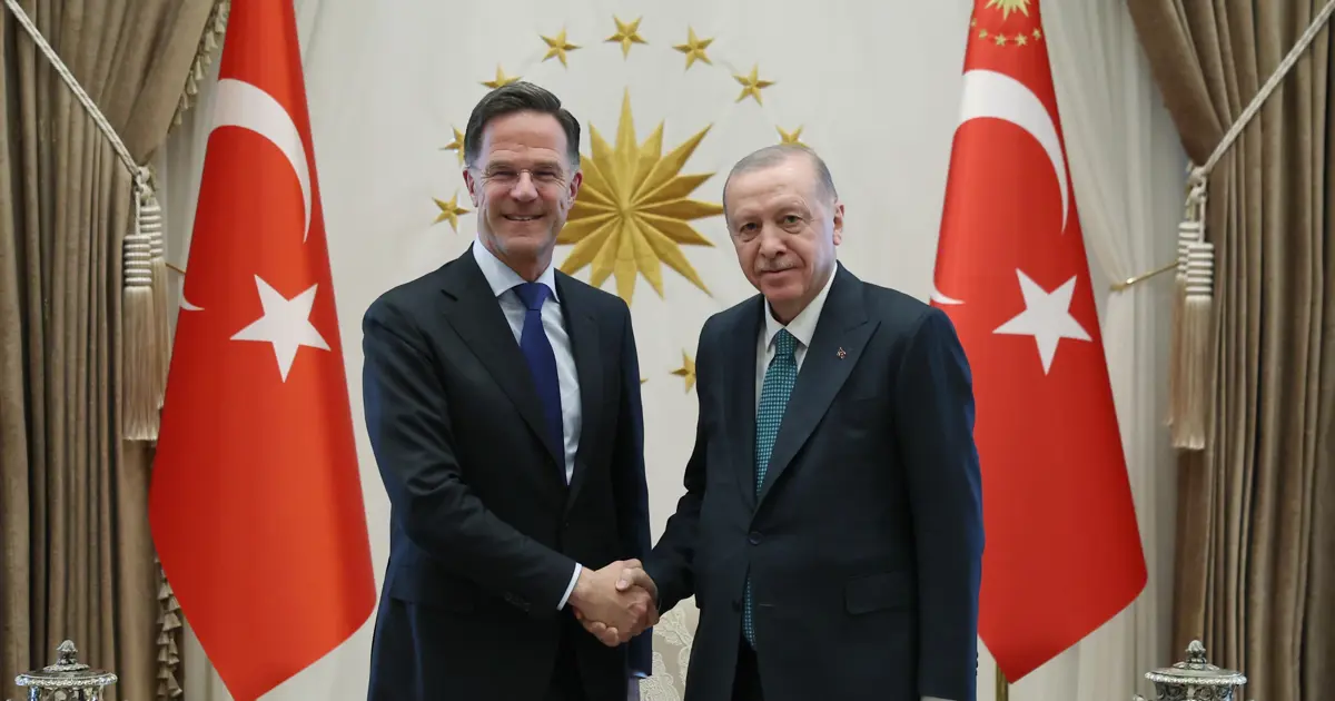 NATO Genel Sekreteri Rutte ziyaret için Ankara’da