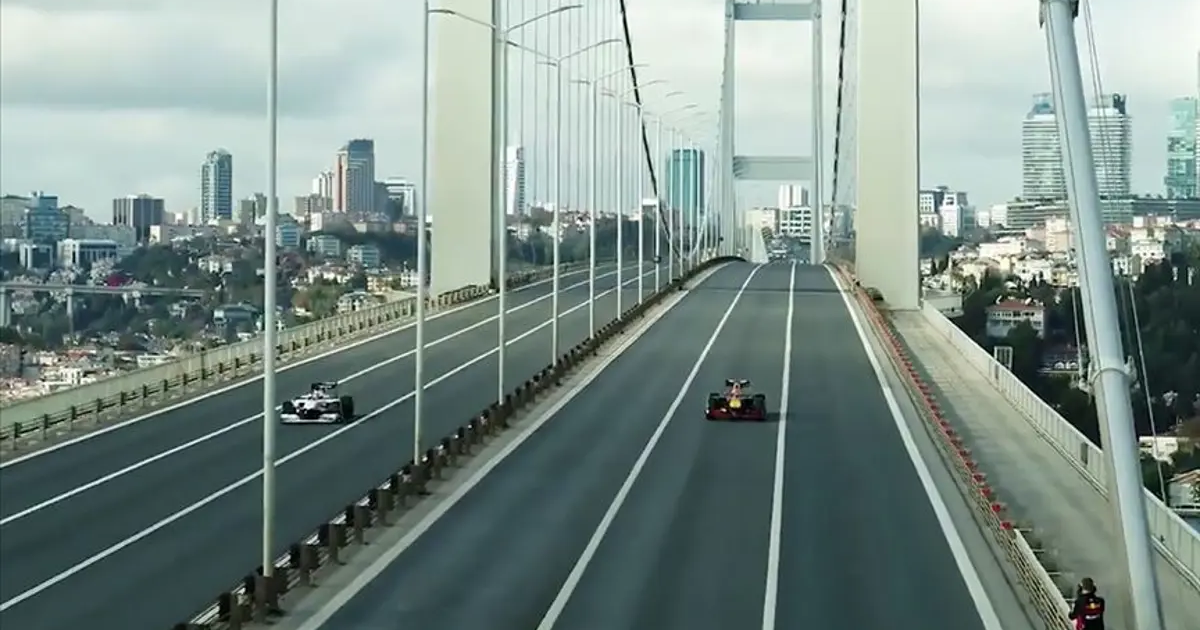 Formula 1 yeniden Türkiye’de geliyor. Araç Galataport’tan yola çıkacak