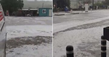 42 şehirde öğleden sonrası için alarm verildi. Karada dev hortum oluştu, bazı kentler beyaza büründü