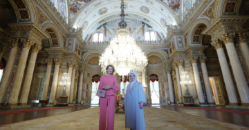 Emine Erdoğan, Belçika Kraliçesi Mathilde’yle bir araya geldi