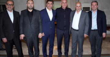 TFF Başkanı Hacıosmanoğlu, İran Futbol Federasyonu Başkanı Taj ile buluştu