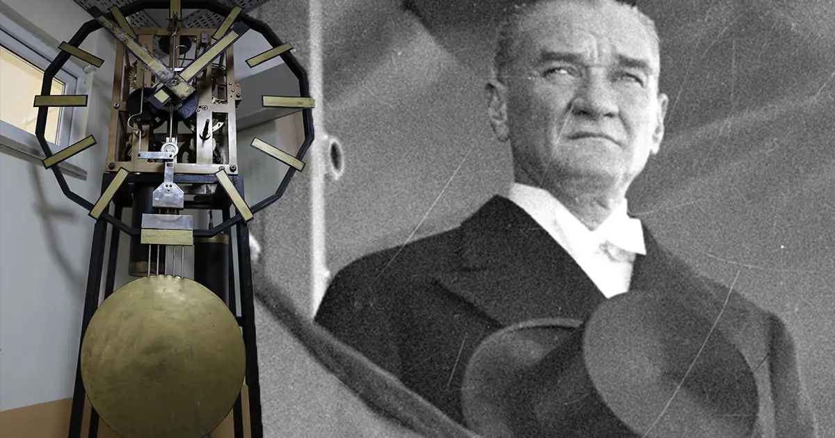 45 yıl önce Atatürk’ün anısına yapıldı. Samsun’daki ayaklı saat ilk günkü gibi çalışıyor