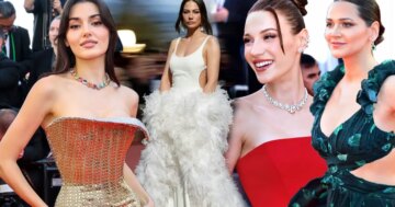 Türk yıldızlar Cannes Film Festivali’nde: Hande Erçel, Demet Özdemir ve Sümeyye Aydoğan’ın şıklık yarışı