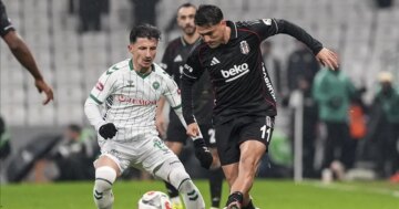 Beşiktaş ile Konyaspor yarı finalde karşı karşıya. İlk 11’ler belli oldu