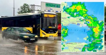 İstanbul’u yağmur yüklü bulutlar sardı: Sağanak etkili oluyor, trafik felç