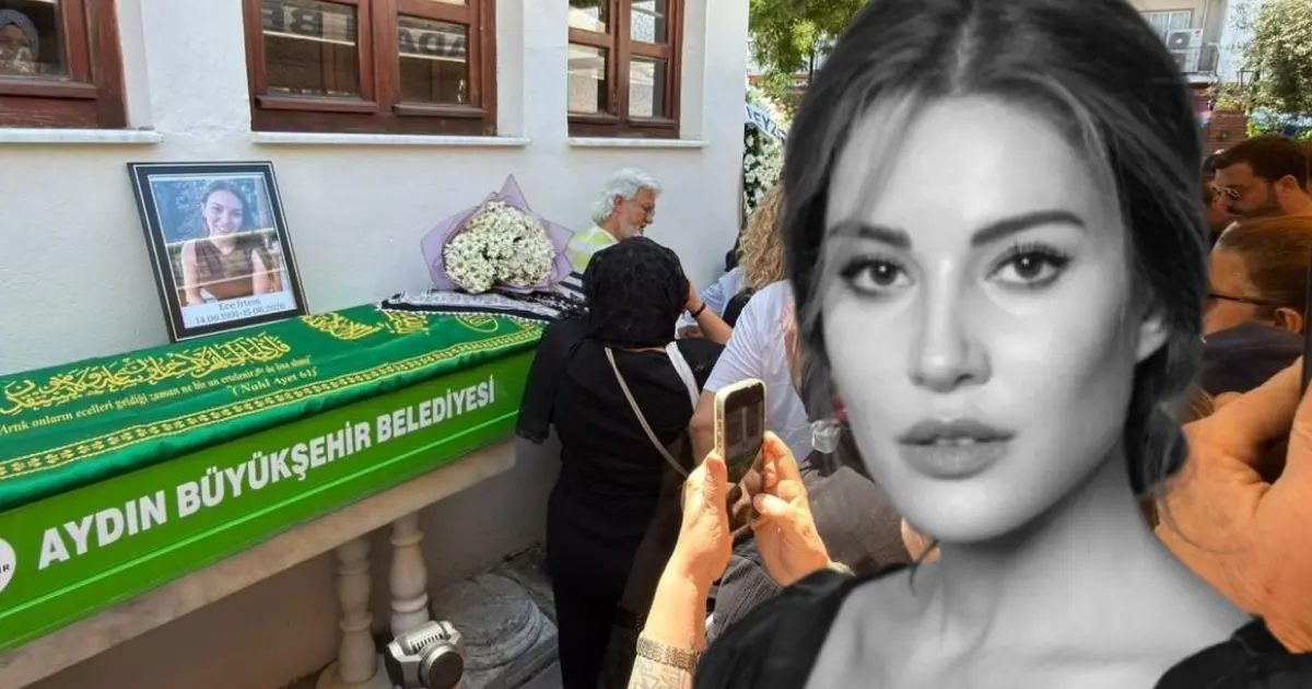 Oyuncu Ece İrtem’i, Kuşadası’nda sevenleri son yolculuğuna uğurladı