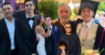 Ünlülerin mezuniyet gururu. Cem Yılmaz’dan oğlu Kemal’le poz
