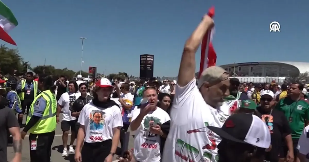 Belçika-İran maçı öncesi Los Angeles’ta gerginlik çıktı