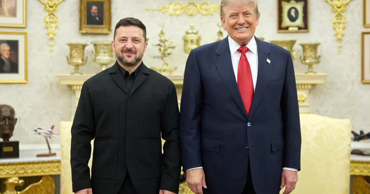 Trump, Ukrayna Devlet Başkanı Zelenski ile Beyaz Saray’da görüştü