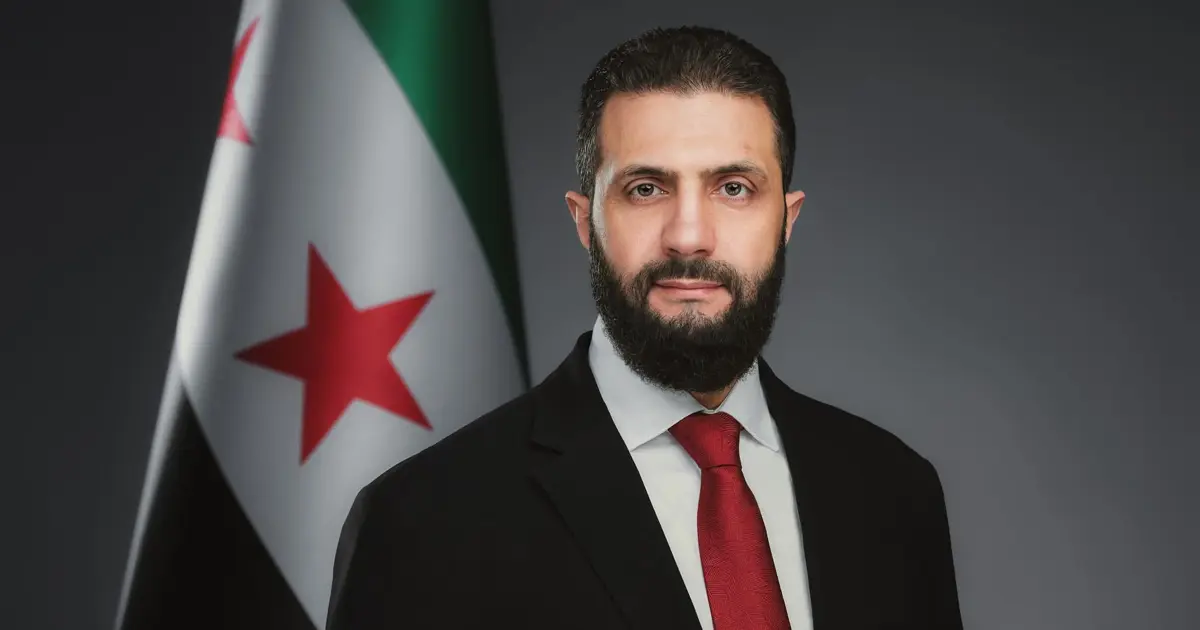 Suriye Devlet Başkanı Ahmed eş-Şara. “İsrail ile güvenlik anlaşması yapmayı amaçlıyoruz”