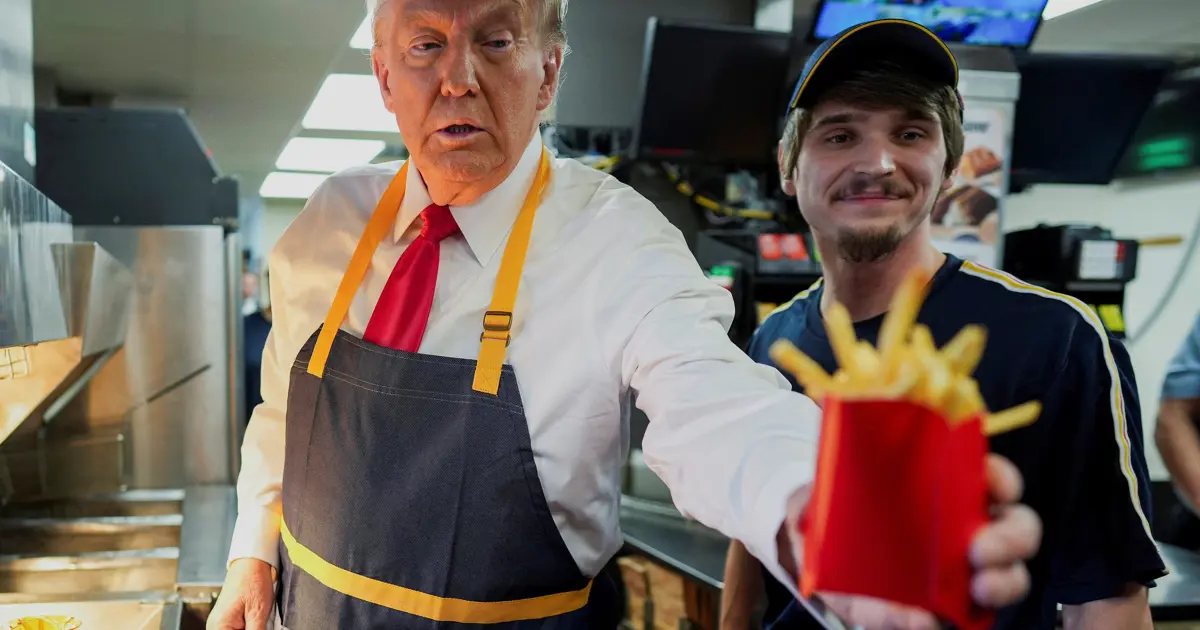 Trump’ın fast-food sevdası bitmiyor. Milyar dolarlık uçakta “Amerikan klasikleri”