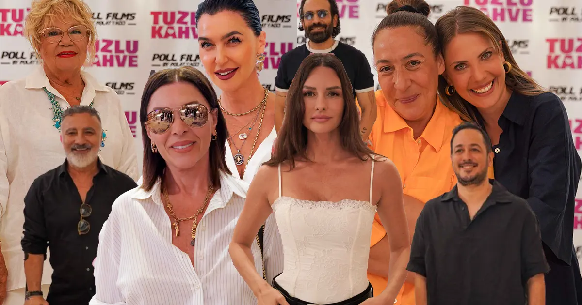 Tuzlu Kahve geliyor. Dev kadro ilk kez bir arada