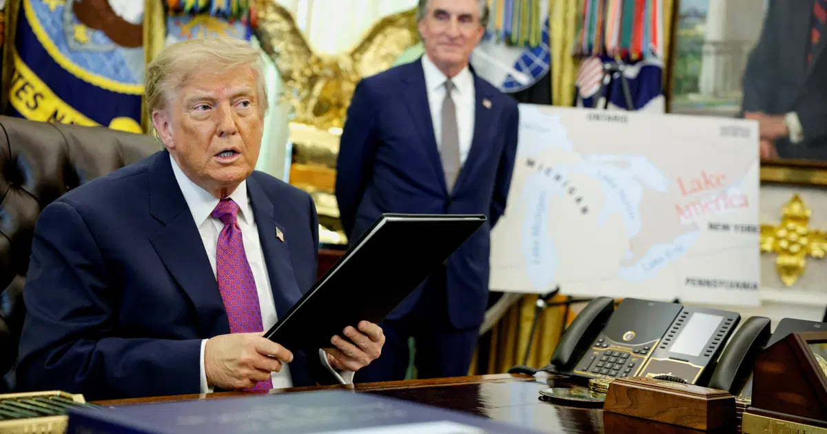Trump Ontario Gölü’nü Amerika Gölü yaptı