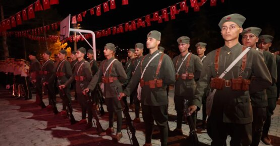 Büyük Taarruz’un 104. yıl dönümü dolayısıyla “Zafer Yürüyüşü” düzenlendi