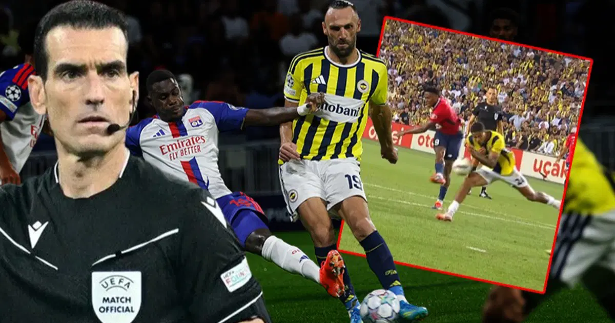 Benzer pozisyon, aynı hakem, farklı karar. Fenerbahçe’nin penaltı pozisyonundaki gerçek ortaya çıktı