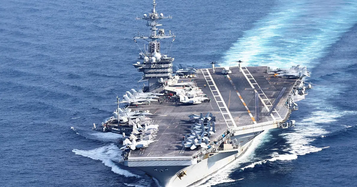 ABD uçak gemisi George Washington Orta Doğu’ya ulaştı