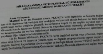 Çerçeve yasa için ilk onay. Komisyondan geçen süreç yasasında hangi maddeler var?