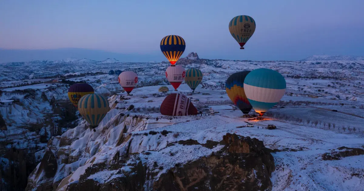 Lonely Planet seçti: Avrupa’da kışın en iyi adresi Kapadokya