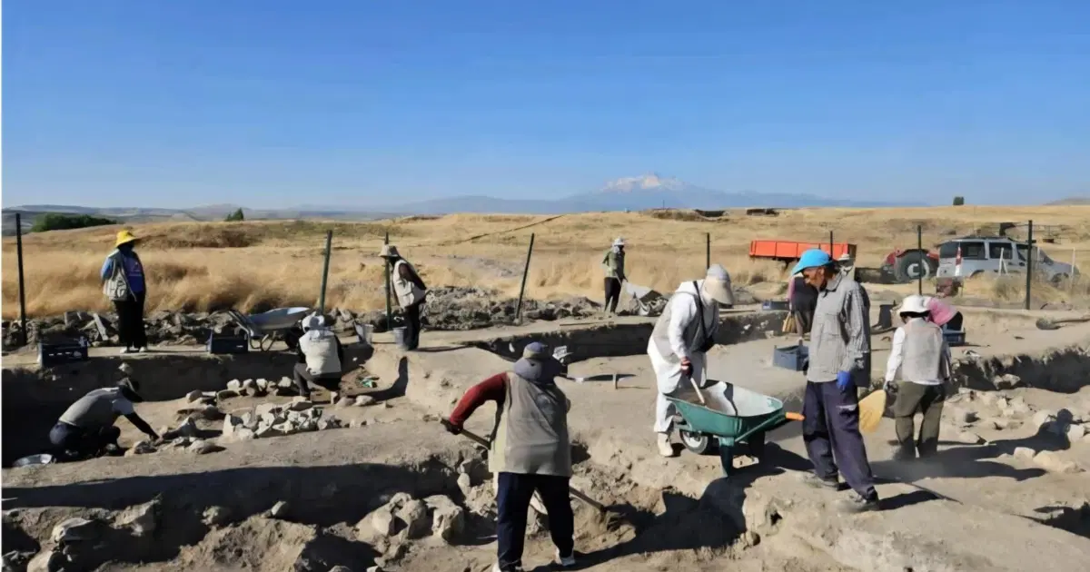 Kültepe’de 78 yıllık kazı tarihinde bir ilk