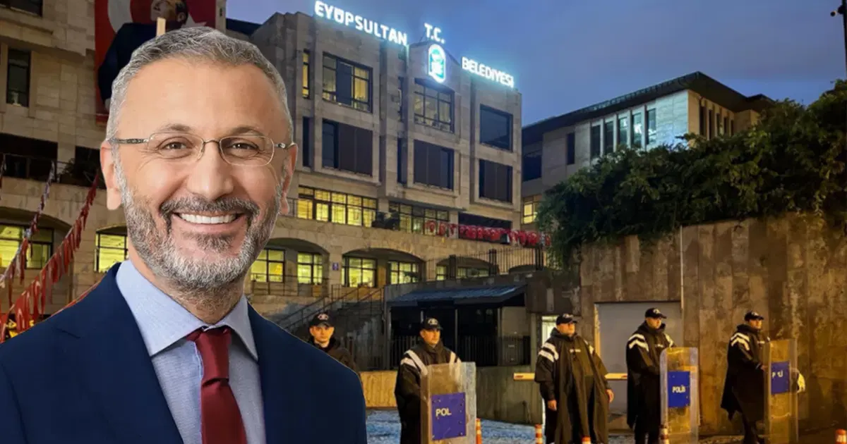 Eyüpsultan Belediyesi’ne operasyon. Belediye Başkanı Mithat Bülent Özmen gözaltında